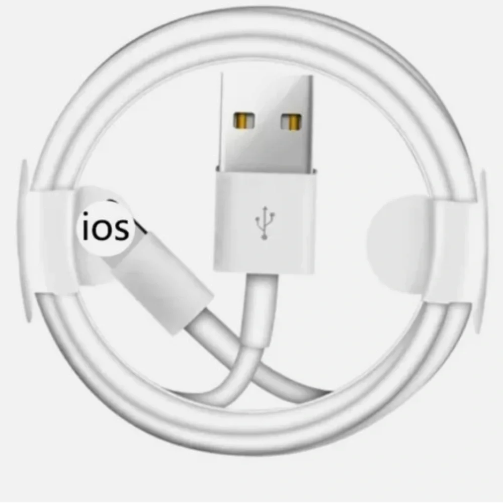 3 Pcs USB-A to Lightning cable Cord For iPhone 11 12 13 14 15 pro max 3feet